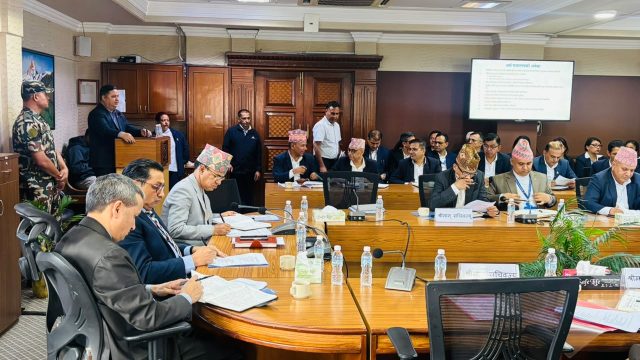 बजेट कार्यान्वयनका लागि अर्थमन्त्री वाग्लेले थाले छलफल, विभिन्न मन्त्रालयका सचिव सहभागी