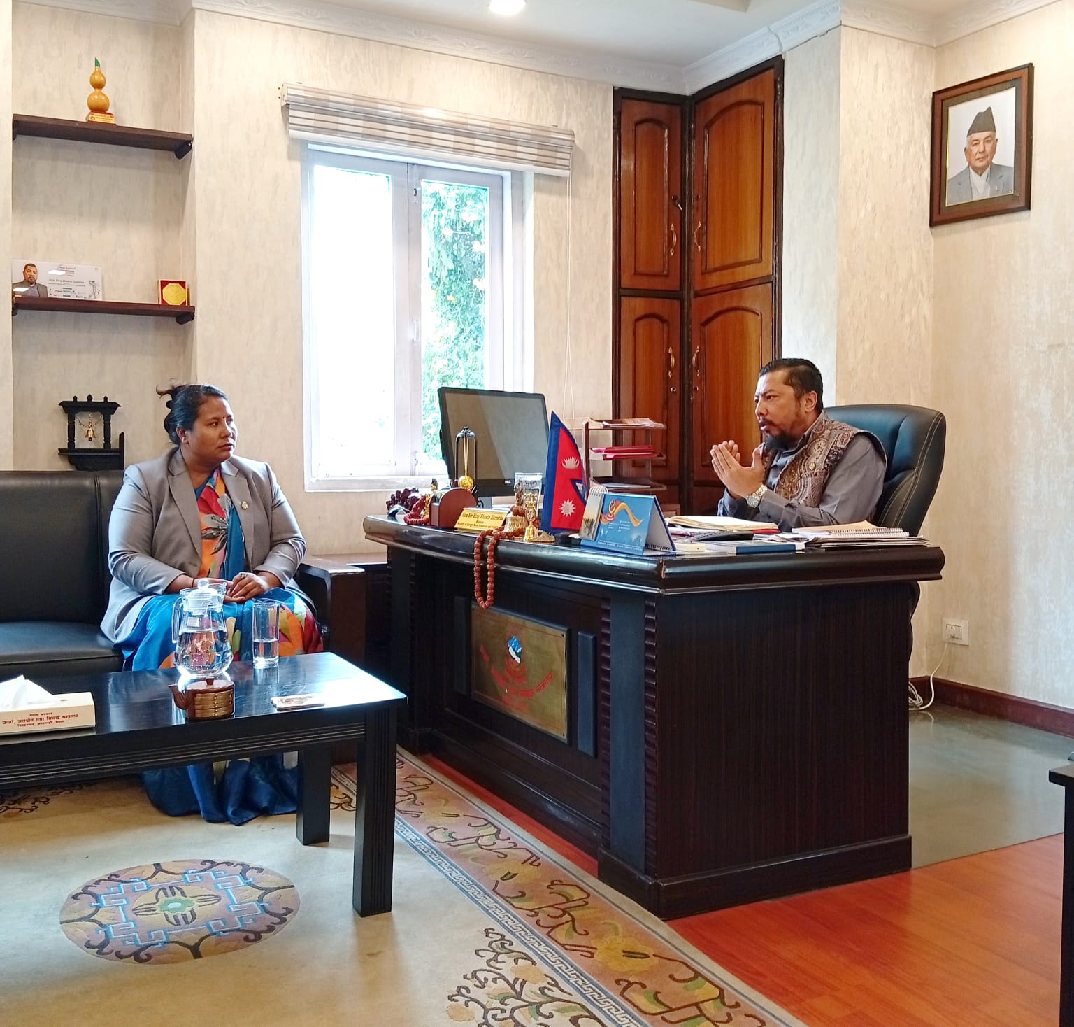 विराजभक्तले देखेनन् सिँचाइ पूर्वाधारमा लगानीको प्रतिफल, कृषि मन्त्रालयसँग सहकार्य गर्ने