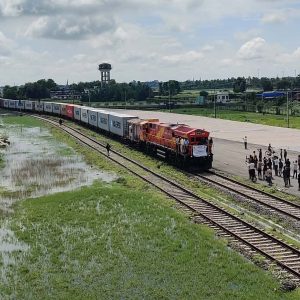 रेलमार्गबाट आयातको सुरुवातमै धक्काः क्रेन भाँचिएपछि ४० कन्टेनर थन्किए, करोडौँको डिटेन्सन जोखिम