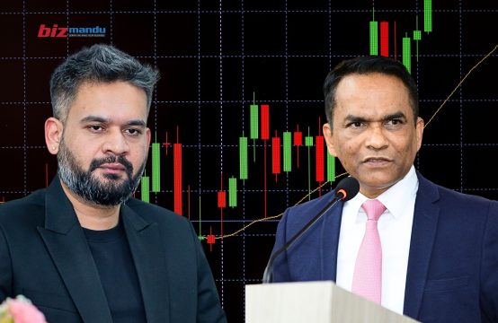 प्रधानमन्त्री र गभर्नरको भेटले लगानीकर्तामा बढ्यो कन्फिडेन्स, नेप्सेमा हरियाली