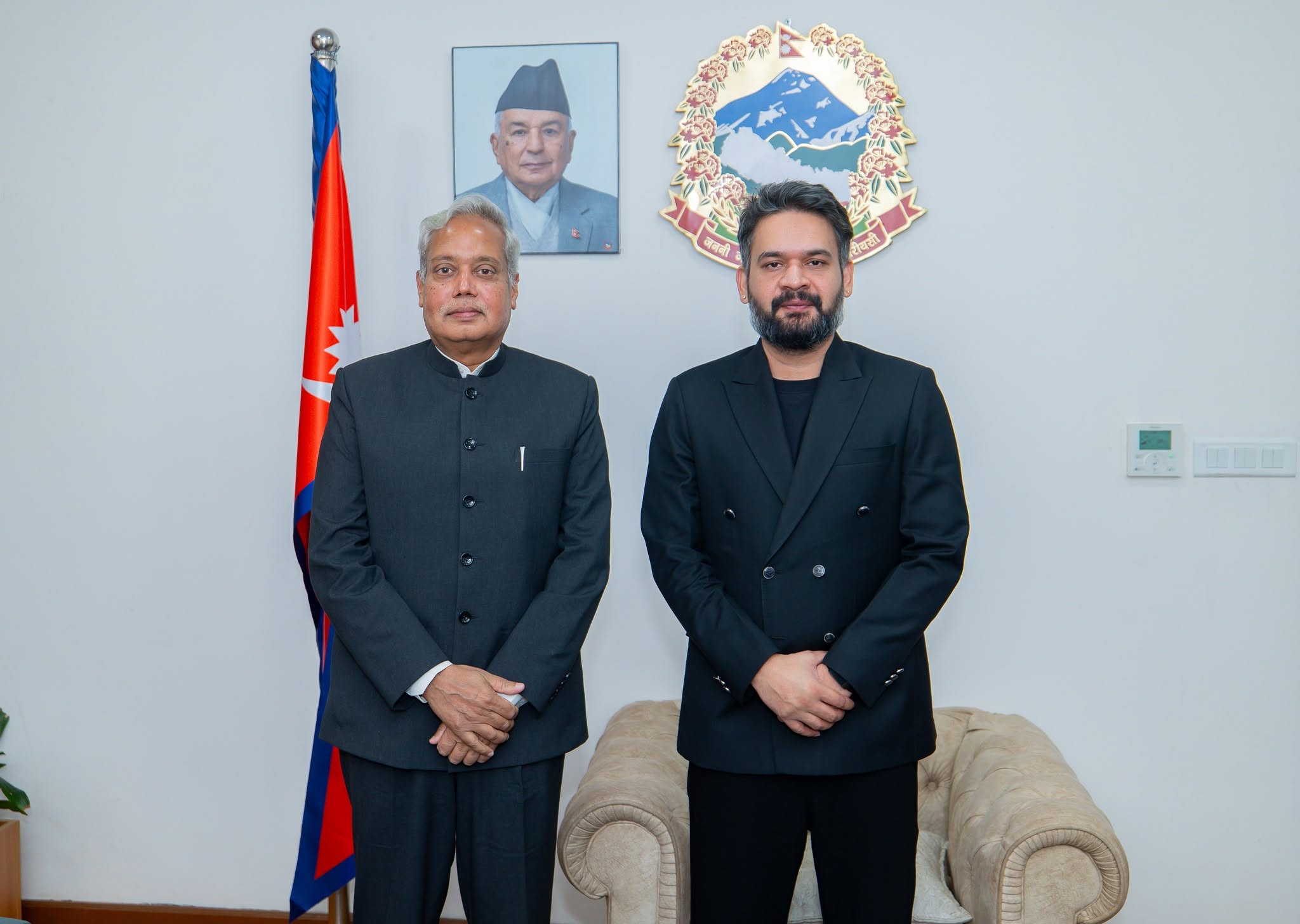 बालेनले विदेशी कूटनीतिज्ञसँग अन्तत: थाले एक्लाएक्लै वार्ता, पहिलो भेट पाउनेमा भारतीय राजदूत