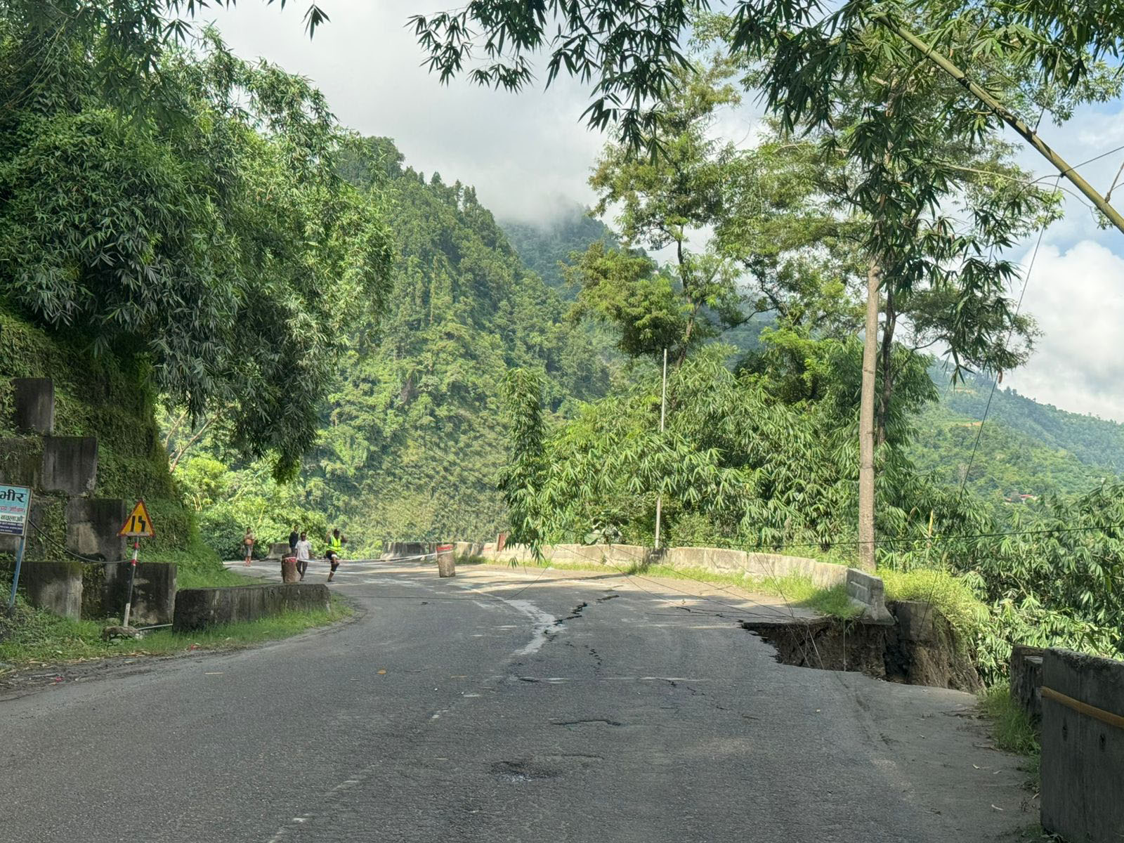 कृष्णभीरमा अस्थायी संरचना बनाएर सडक खुलाउन असम्भव, दीर्घकालीन बाटो बन्ने छैन यकिन