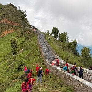 गुल्मीको आकर्षक पर्यटकीय गन्तव्य ‘धुर्कोट ग्रेटवाल’, वनजङ्गल र हिमशृङ्खलाले पर्यटक थप आकर्षित