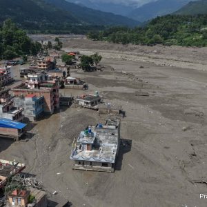 बाढीले रसुवामा मात्र ४० किलोमिटर सडक पूर्णरूपमा क्षतिग्रस्त, बेत्रावतीमा बेलिब्रिज राख्ने तयारी