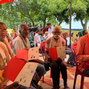 रुपन्देहीको रोहिणीमा नापी भएको ५८ वर्षपछि लालपुर्जा, २७१ परिवार बने जग्गाधनी