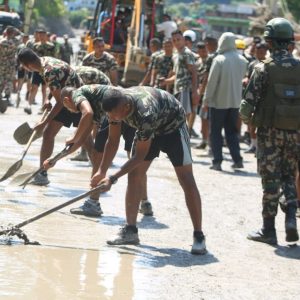 पृथ्वी राजमार्ग तत्काल सञ्चालन गर्न कठिन, पाँचमध्ये एक ठाउँको मात्र लेदो हटाइयो