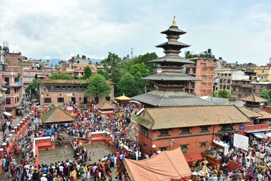 जनैपूर्णिमामा कुम्भेश्वरमा मेला, दर्शनार्थीको घुइँचो