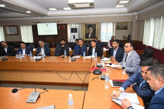 बहुराष्ट्रिय कम्पनीसँग अर्थमन्त्री : सरकार-निजी क्षेत्र मिले आर्थिक रूपान्तरण गर्न सकिन्छ