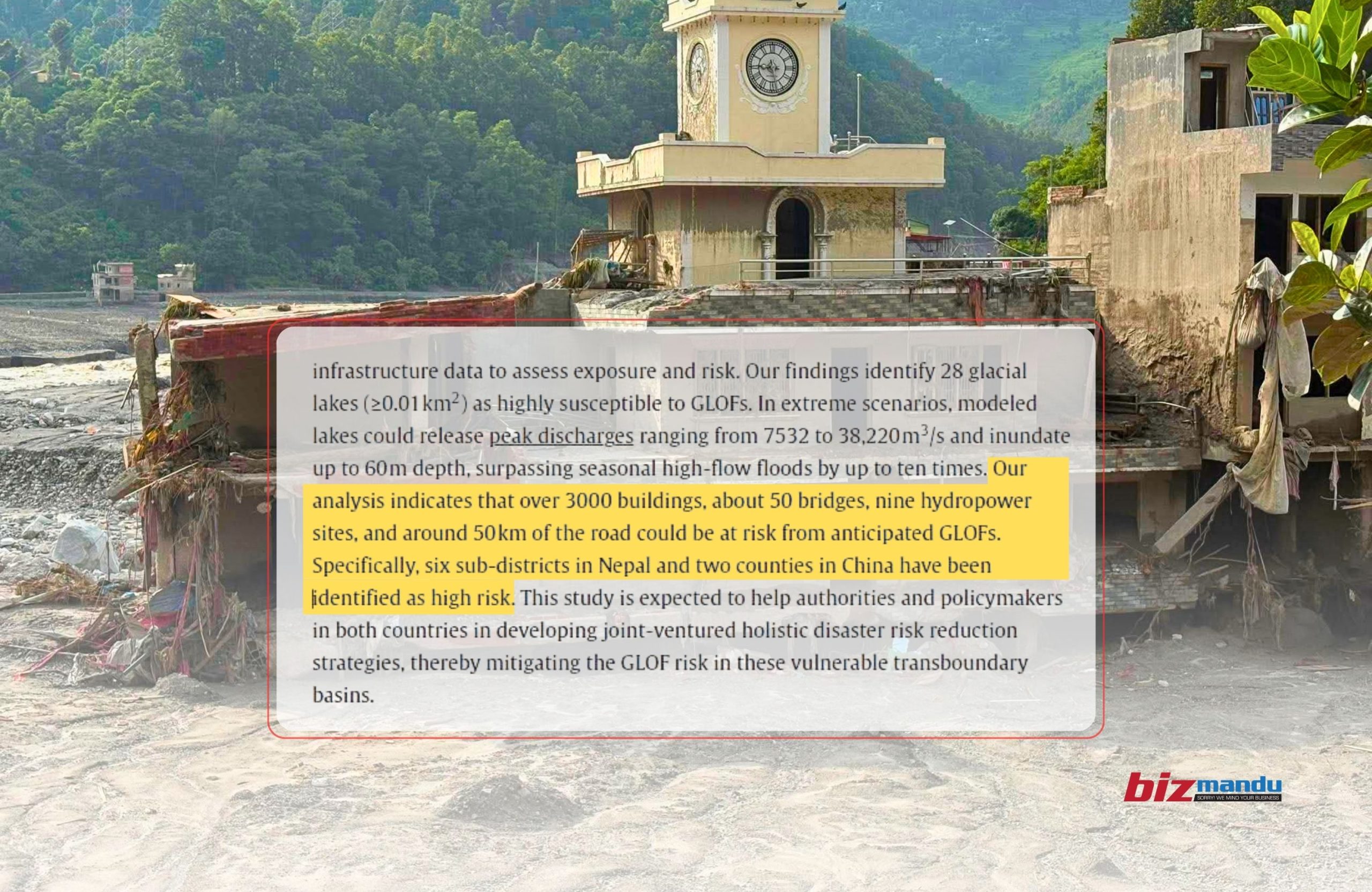 पोहोरै औंल्याइएको थियो केरुङ-त्रिशुली क्षेत्रमा ठूलो क्षति, यो वर्ष हिमपहिरोले गर्‍यो महाविपत्ति