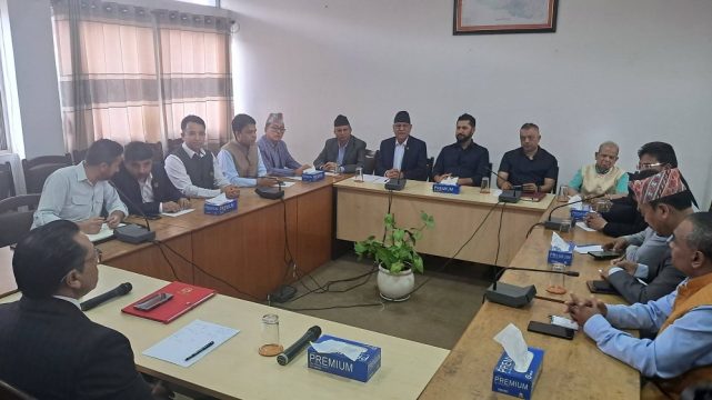 सर्वदलीय बैठकमा उद्धार र राहतमाथि छलफल, सबै राजनीतिक दलको एउटै धारणा बनाउने प्रयास