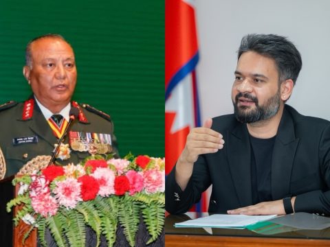 राजु पाण्डेले ब्यारेकको पर्खाल भत्काउन लगाएपछि प्रधानमन्त्रीसँग समय लिएर भेट्न पुगे प्रधानसेनापति