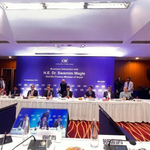 स्वर्णिमको सम्बोधन सुन्न नेपालमा लगानी गरिरहेका बहुराष्ट्रिय कम्पनीका उच्च व्यवस्थापक पुगे, एफएनसीसीआई भने आउट