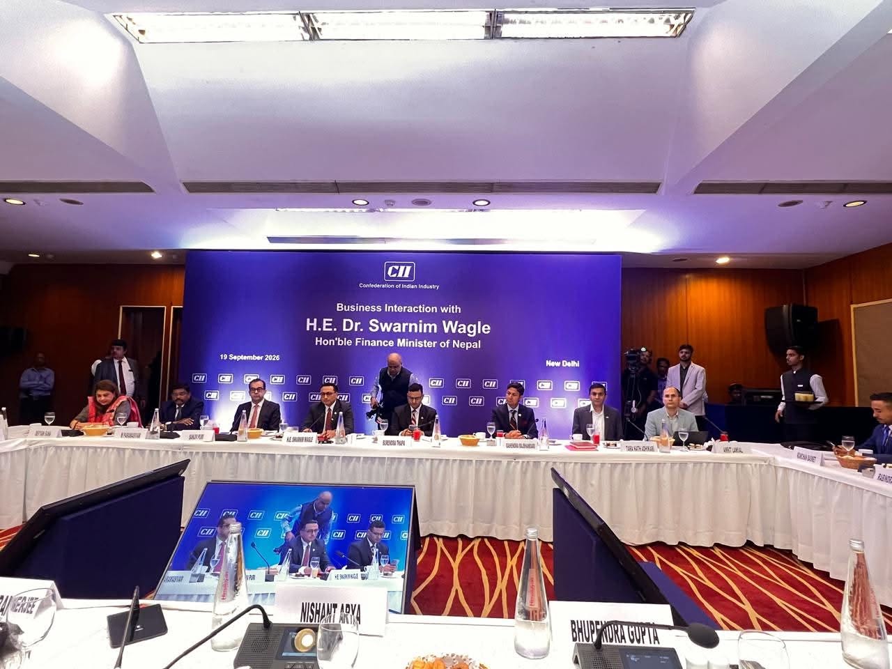 स्वर्णिमको सम्बोधन सुन्न नेपालमा लगानी गरिरहेका बहुराष्ट्रिय कम्पनीका उच्च व्यवस्थापक पुगे, एफएनसीसीआई भने आउट