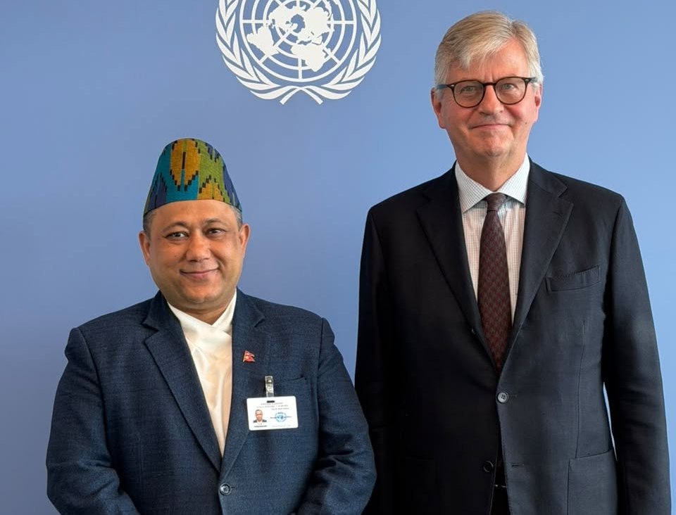शान्ति स्थापनामा नेपालको योगदान निरन्तर रहने परराष्ट्र मन्त्री खनालको प्रतिबद्धता