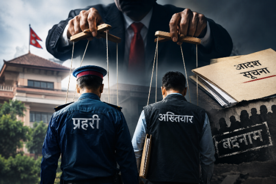 राजनीतिक दबाबमा अनुसन्धानकारी निकाय: आदेश र सूचना अर्कैको, बदनाम संगठनको