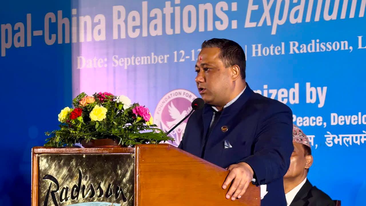 पूर्वाधारदेखि एआइसम्म नेपाल-चीन सहकार्य विस्तार गर्नुपर्नेमा परराष्ट्रमन्त्री खनालको जोड