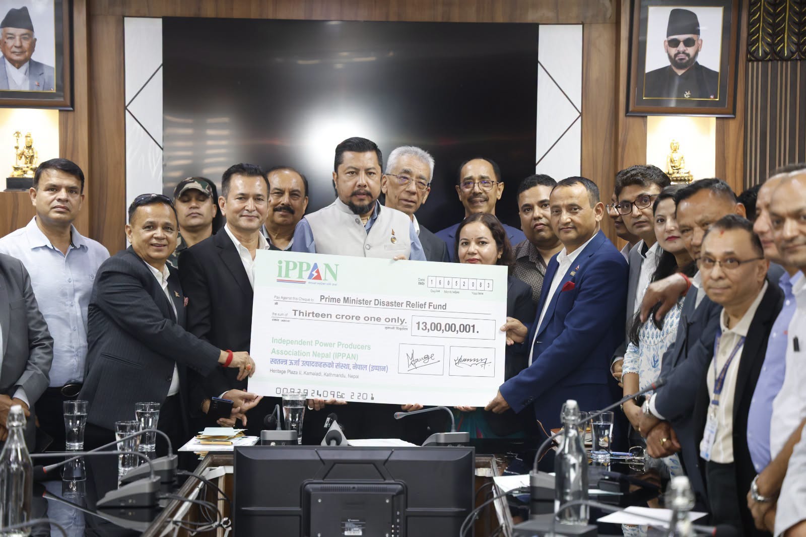 इप्पानले बाढी प्रभावितको पुनर्स्थापनाका लागि दियो १३ करोड, ‘जुनसुकै सहयोग गर्न तयार छौं’