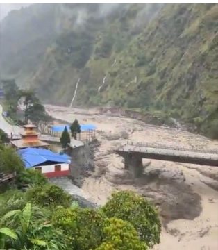 कालिगण्डकीले जलजलाको फर्से ८० घर बगाएको अनुमान, सुरक्षा टोली पुग्दै