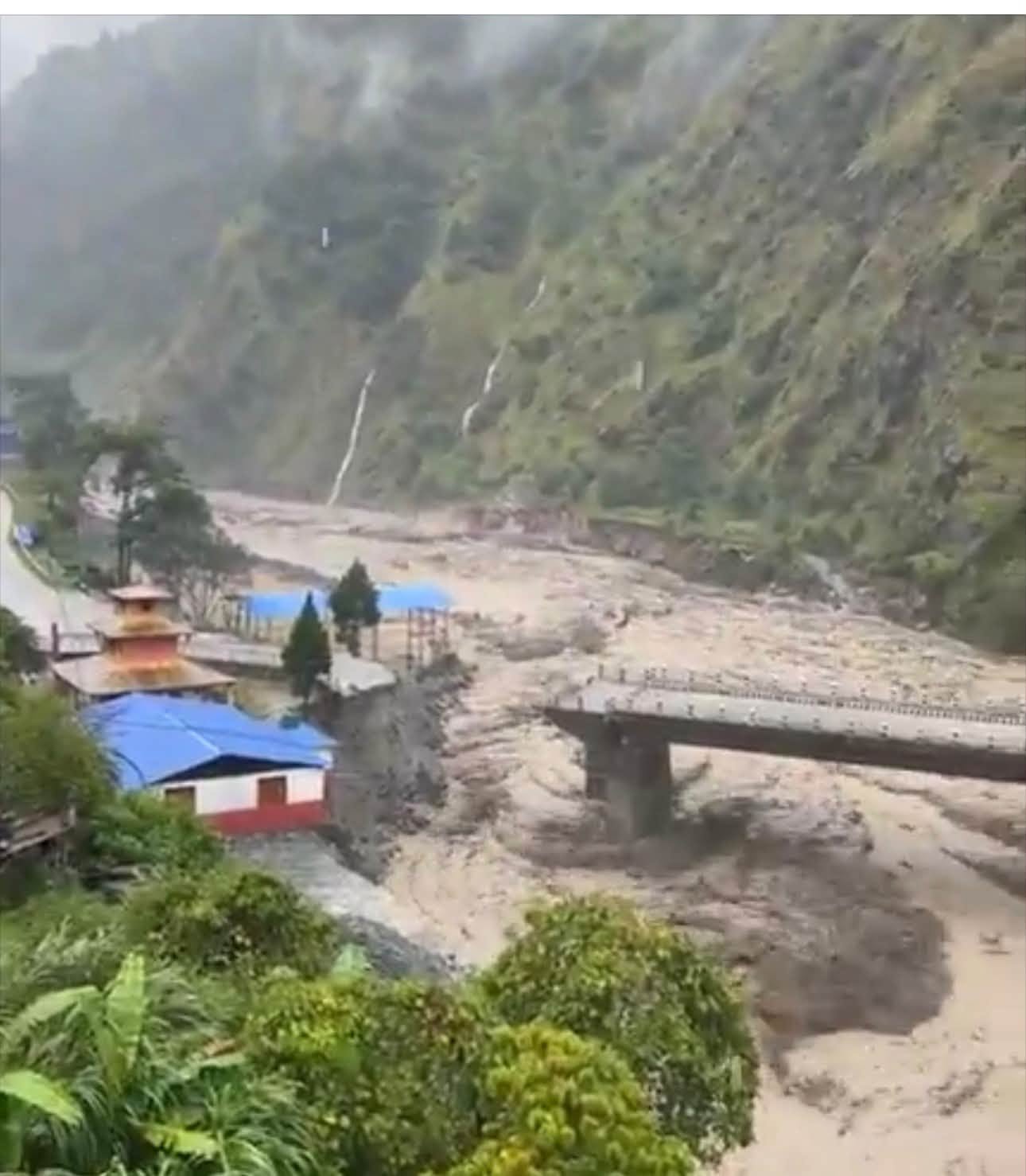 कालिगण्डकीले जलजलाको फर्से ८० घर बगाएको अनुमान, सुरक्षा टोली पुग्दै
