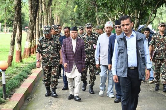 बाढीग्रस्त क्षेत्र अवलोकन गरेर फर्किएपछि राष्ट्रपति पौडेलले आजै राष्ट्रका नाममा सम्बोधन गर्ने