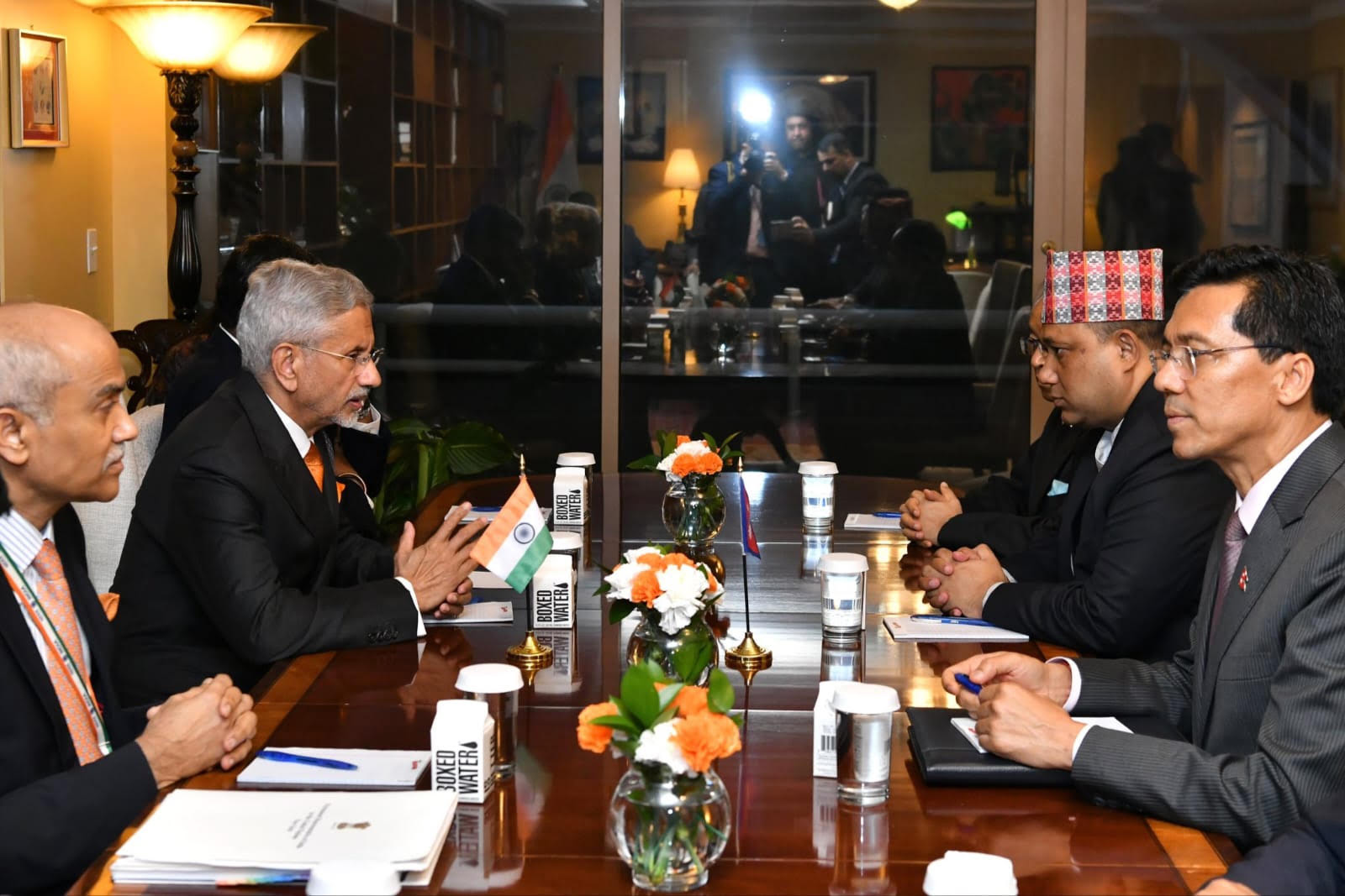 राष्ट्रसंघको ८१औँ महासभा : परराष्ट्रमन्त्री खनाल र भारतीय विदेशमन्त्री जयशंकरबीच भेटवार्ता