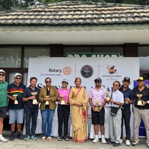बाढीपीडितको सहयोगार्थ आयोजित गल्फ प्रतियोगिताको उपाधि राईलाई, साढे १२ लाख संकलन