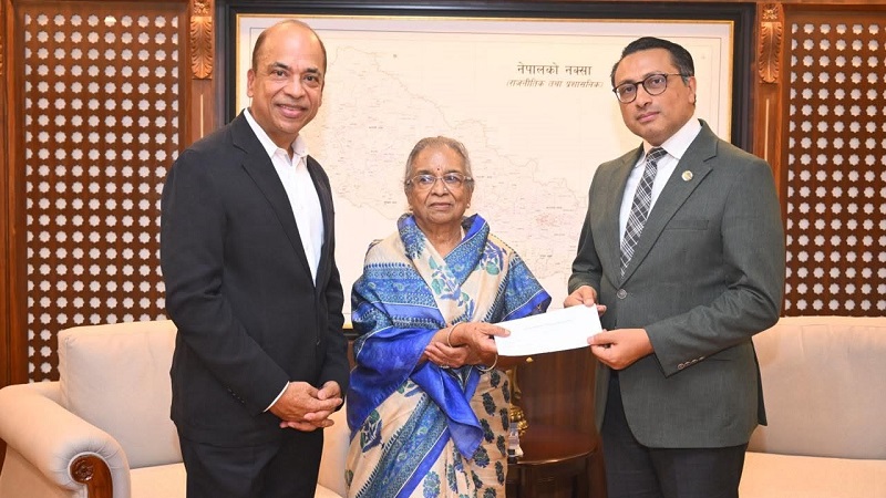 होटल याक एण्ड यतीले दैवी प्रकोप उद्धार कोषमा जम्मा गर्‍यो १ करोड १ लाख