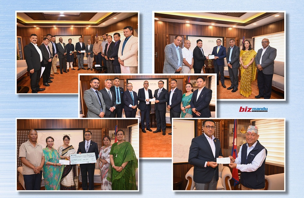 बाढीले निम्त्याएको विपद्‍मा सरकारलाई जनस्तरबाट ठूलो साथ, अर्थ मन्त्रालयमा पालो कुरेर आर्थिक सहयोग