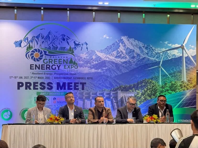 इप्पानले ‘हिमालयन ग्रीन इनर्जी एक्स्पो २०२७’ आयोजना गर्ने, विपद् जोखिम न्यूनीकरणबारे हुनेछ चर्चा