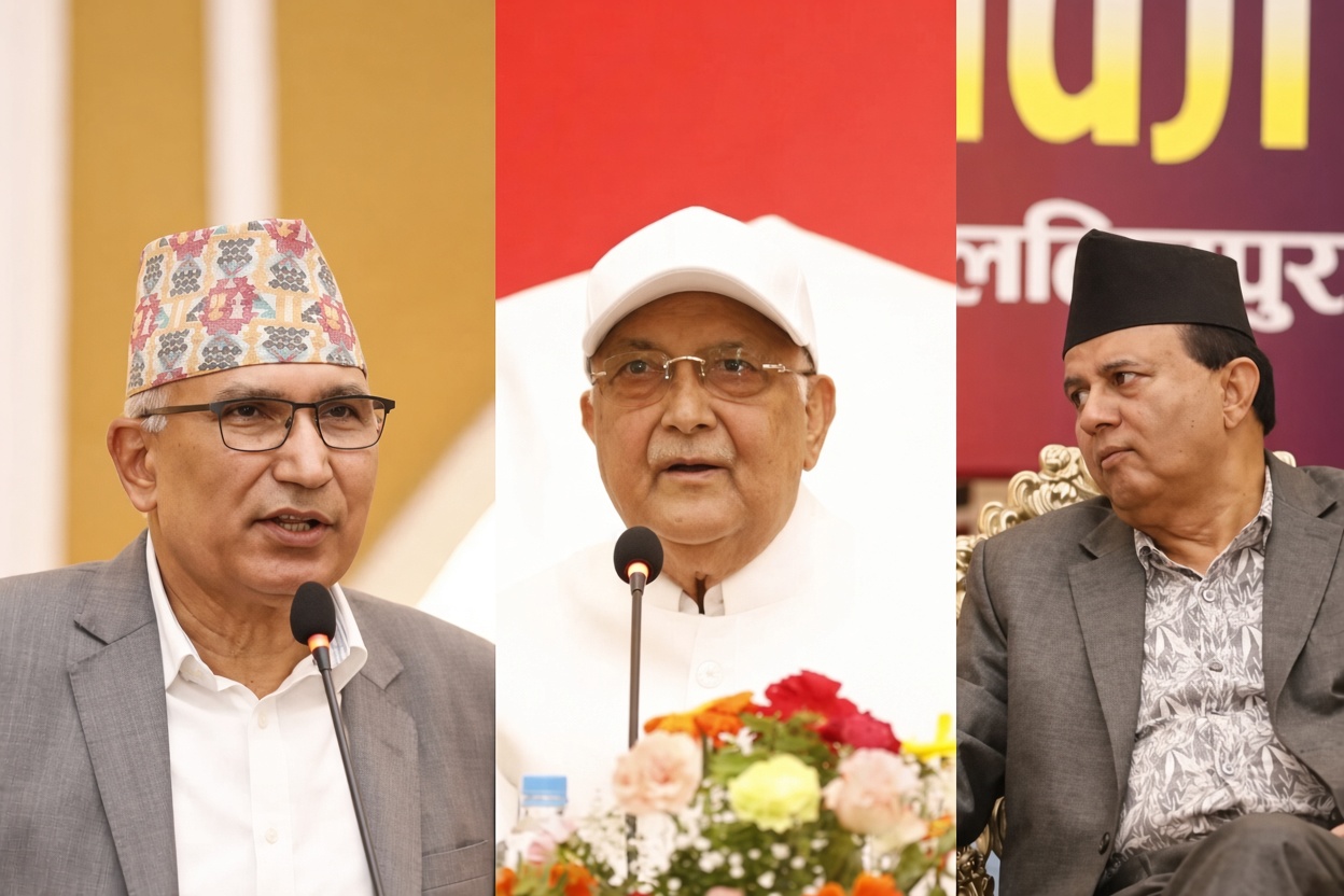 आफ्नो प्रशंसा नगर्नेलाई ओलीको ‘हप्किदप्की’, मनाउन अनेक कसरत, शंकर र विष्णु एकाएक सफ्ट