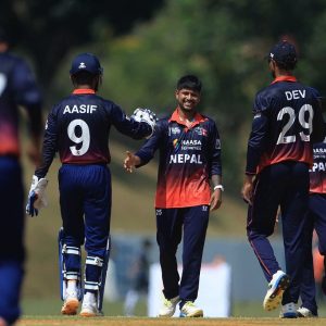 एसीसी प्रिमियर कप : बाबर हायतको शतकीय इनिङ्सले नेपालसामू हङकङको चुनौतीपूर्ण लक्ष्य