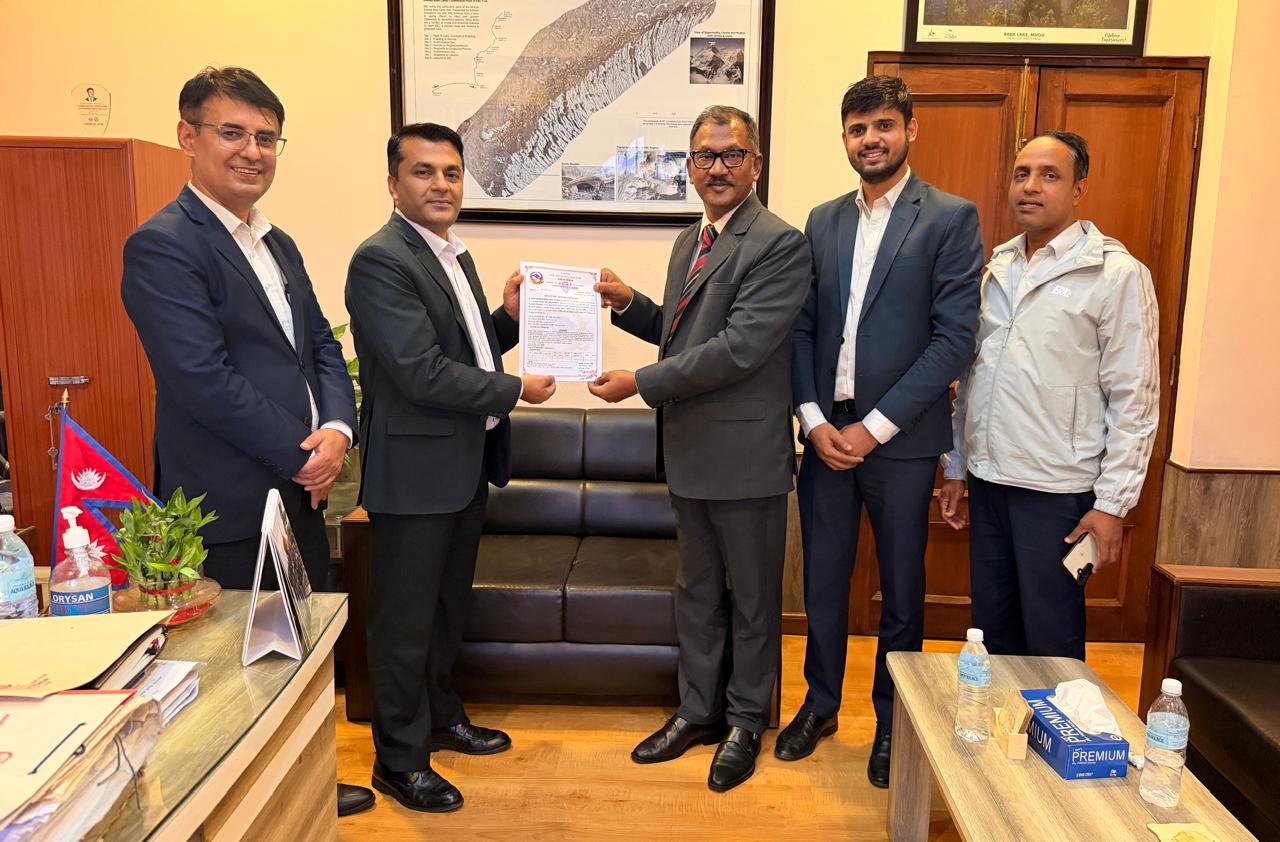 लक्जरी रिसोर्ट रोयल टुलिप चितवनलाई पर्यटन विभागले दियो पाँचतारे डिलक्सको मान्यता
