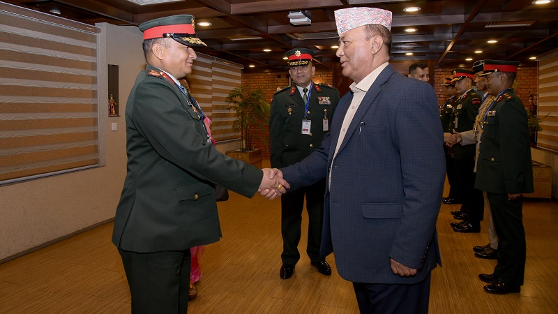 प्रधान सेनापति सिग्देल औपचारिक भ्रमणका लागि बेलायत प्रस्थान, केसीलाई कायममुकायमको जिम्मा
