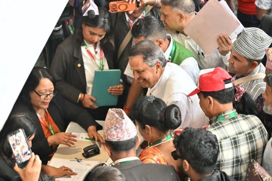 कांग्रेसको उपसभापति पदमा उद्योगपति विनोद चौधरीको उम्मेदवारी दर्ता, प्रतिस्पर्धी को-को?