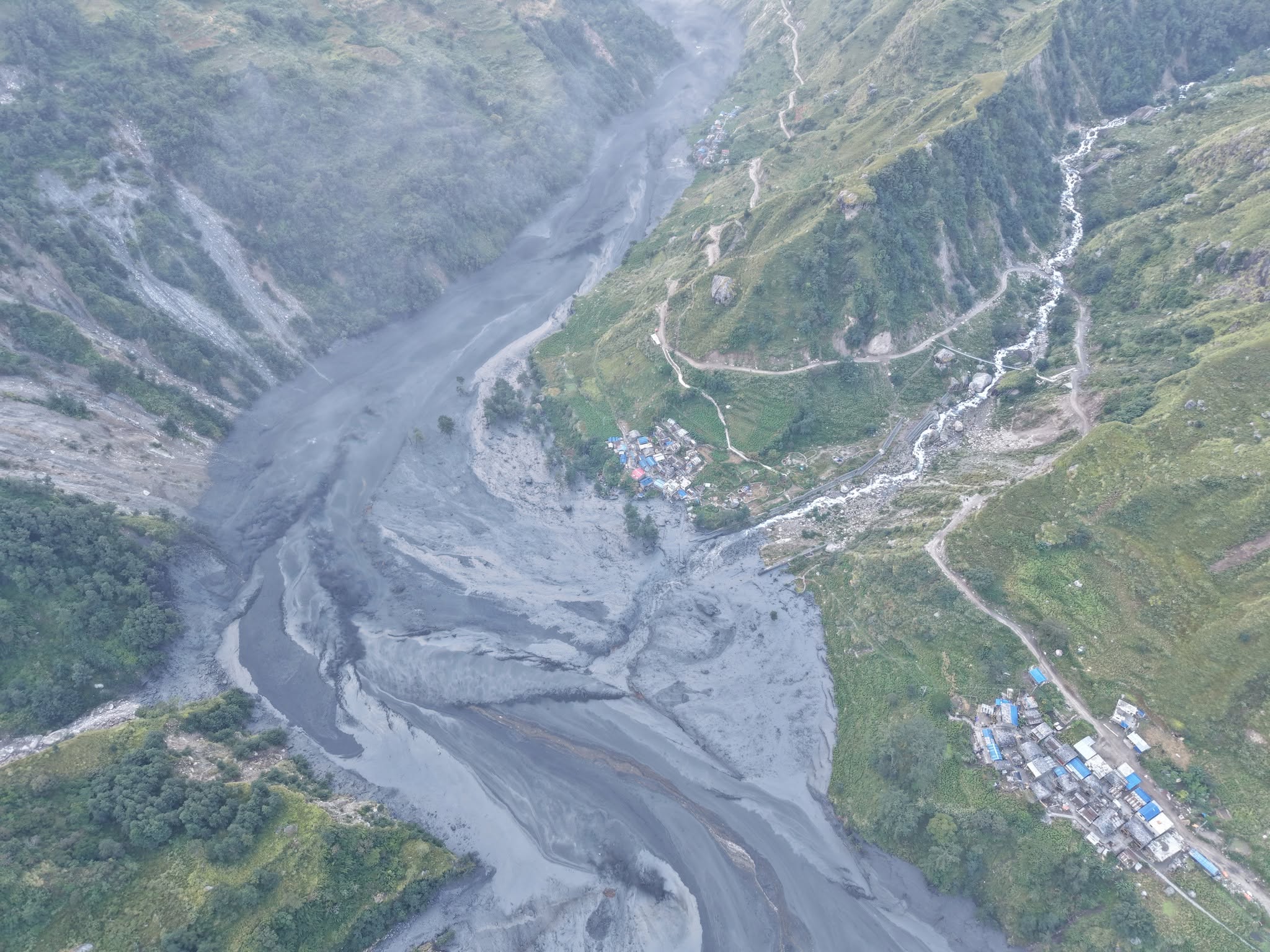 बूढीगण्डकी बाढीमा परेका गोरखाका ३ पालिका संकटग्रस्त क्षेत्र घोषणा, गलकोट र ढोरपाटन पनि थपिए