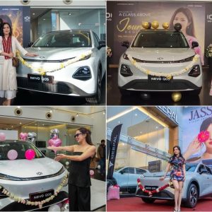 चांगन नेभो क्यू०५ विद्युतीय एसयूभी कलाकारहरुको रोजाइमा, क-कसले लिए डेलिभरी?