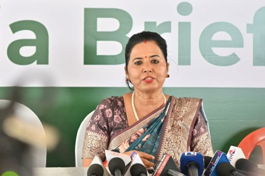 महामन्त्रीमा एक सिट महिलाका लागि आरक्षित भएपछि डिला संग्रौलाले घोषणा गरिन् उम्मेदवारी