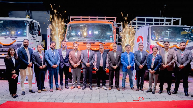 बतास एमएडब्लुले सार्वजनिक गर्‍यो बीएसभीआई मापदण्डका आइसर ट्रक तथा बस