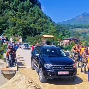 बागलुङ र पर्वत जोड्ने मालढुंगा पुलको पहुँच सडक निर्माण, चल्न थाले सवारीसाधन