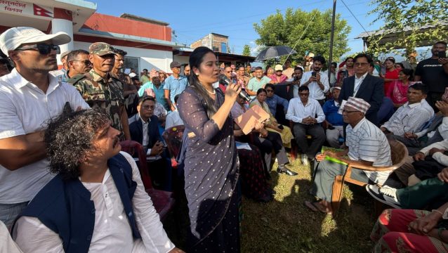 प्रतिभा रावलले भूमिहीनलाई भनिन्- लालपुर्जा पाउनु तपाइँहरुको अधिकार हो