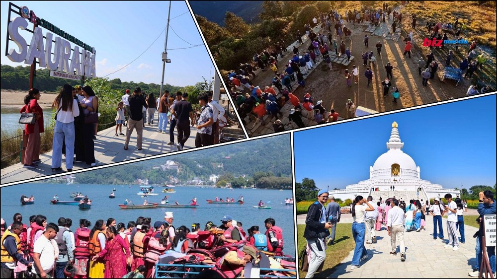 देशका प्रमुख पर्यटकीय गन्तव्य पाहुनाले भरिभराउ, सौराहाका होटलमा कोठा पाउनै मुस्किल