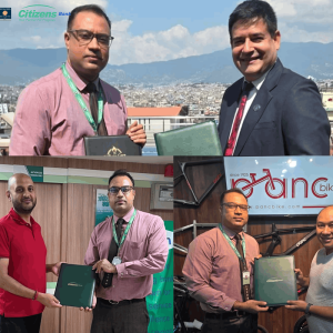सिटिजन्स बैंकले आफ्ना ग्राहकलाई छुट उपलब्ध गराउन ३ कम्पनीसँग गर्‍यो सम्झौता