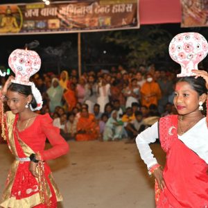 सिरहाको मिर्चैयामा नवरात्रको उल्लास, झिझिया नाच मुख्य आकर्षण (तस्विरहरु)