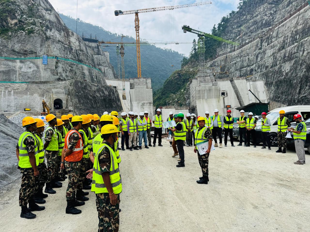 तनहुँ जलविद्युत आयोजनामा विपद् पूर्वतयारी र प्रतिकार्य क्षमता अभिवृद्धि गर्न नमुना अभ्यास