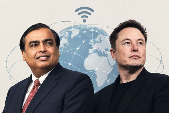 मस्क र अम्बानीको कर्पोरेट वार, रिलायन्सले भन्यो: स्टारलिंकसँग प्रतिस्पर्धा गर्न तयार छौं
