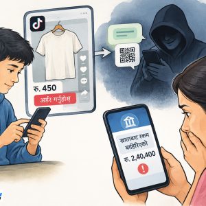 अभिभावकको बैंक खाता, छोराछोरीको मोबाइल कारोबार, यही कमजोरीमा खेल्दैछन् साइबर ठग