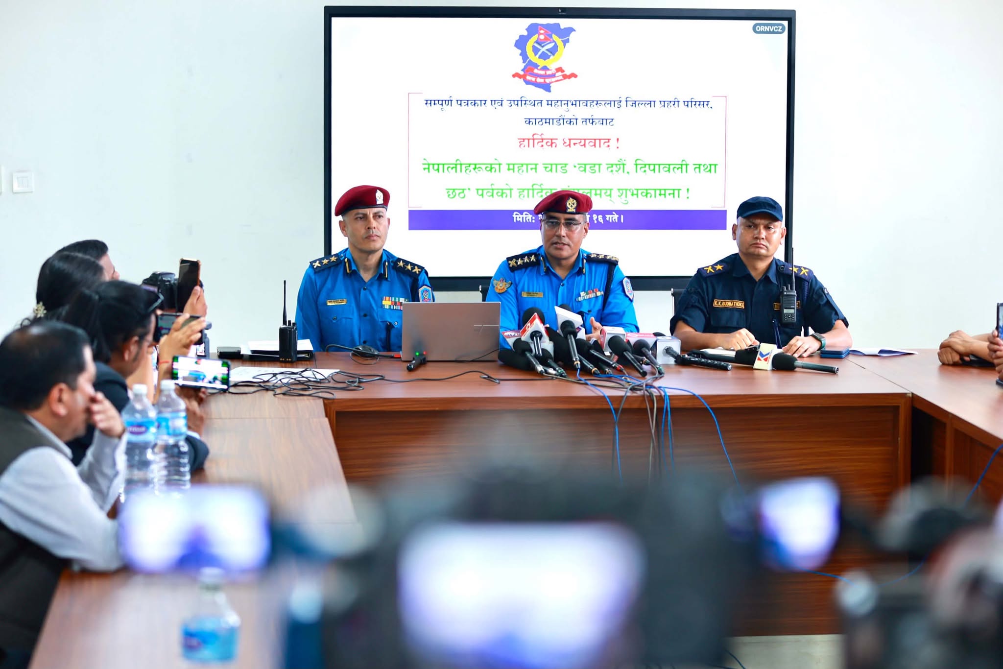 चाडपर्वमा काठमाडौंमा साढे ३ हजार प्रहरी परिचालन हुने, ड्रोन र सीसी क्यामराबाट पनि निगरानी