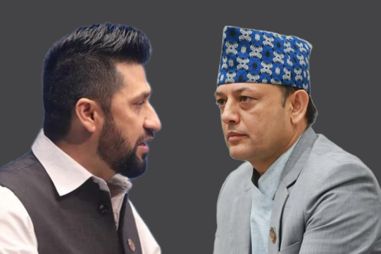 खगेन्द्रलाई कारबाही गर्नेबारे रास्वपा सभापति रविको चासो, सभामुख अर्यालसँग गरे आधा घण्टा कुरा